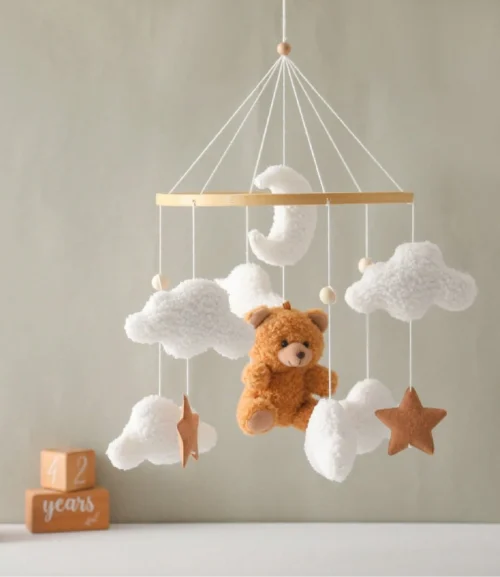 Móvil cuna Osito