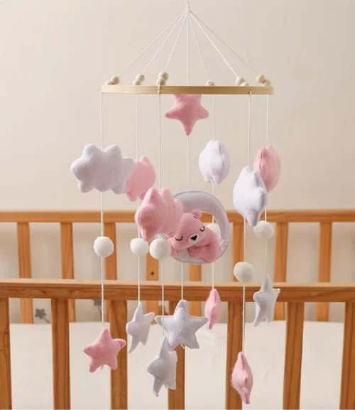 Móvil cuna Osita con luna